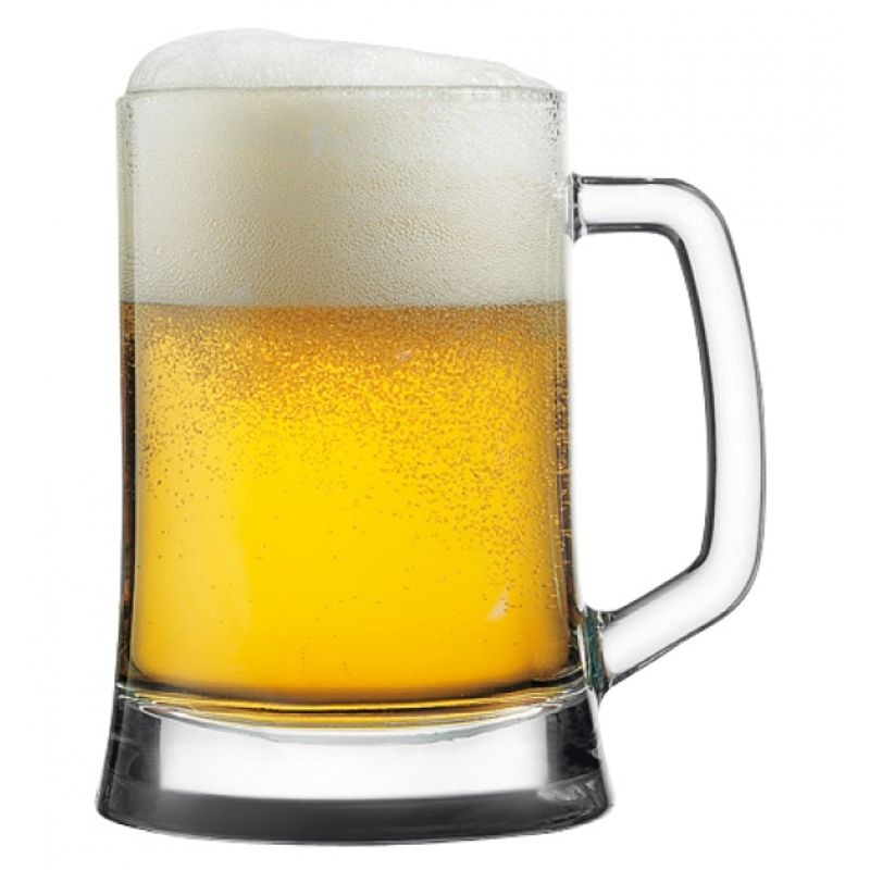 Кружка стекло пивная Pub 500 мл, 2 шт./уп