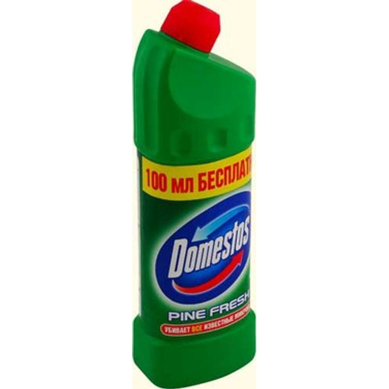 Средство для мытья унитазов и дезинфекции Domestos, 1 л, хвоя