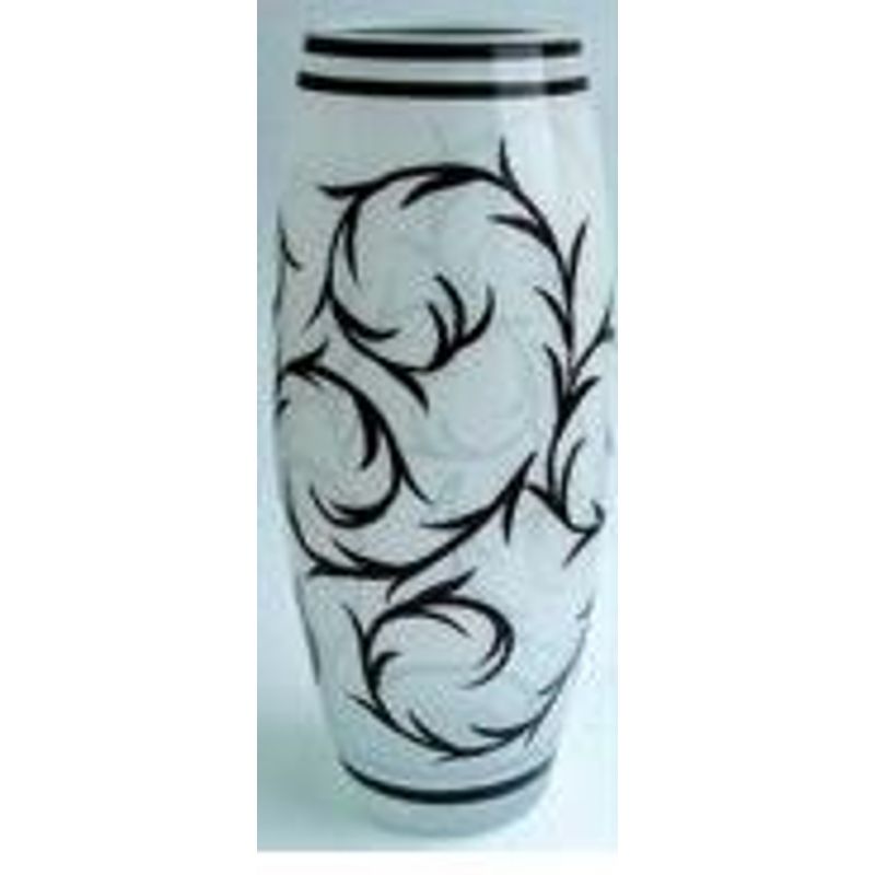 Ваза, стекло, Flora decor, 260мм, Уайт, 12 шт./уп