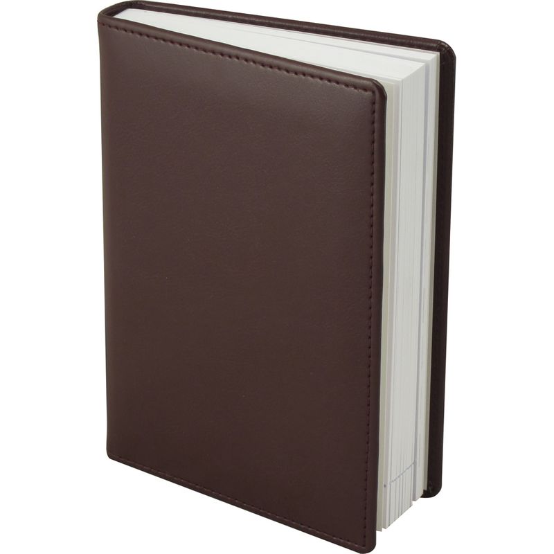 Ежедневник карманный, А6 не датированный, Soft, бордовый, 735. 36. 29