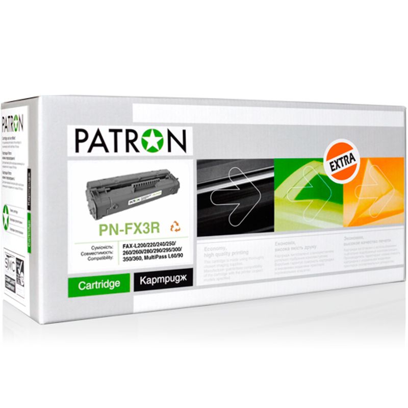 Картридж CANON FX-3 (PN-FX3) PATRON, лицензионный