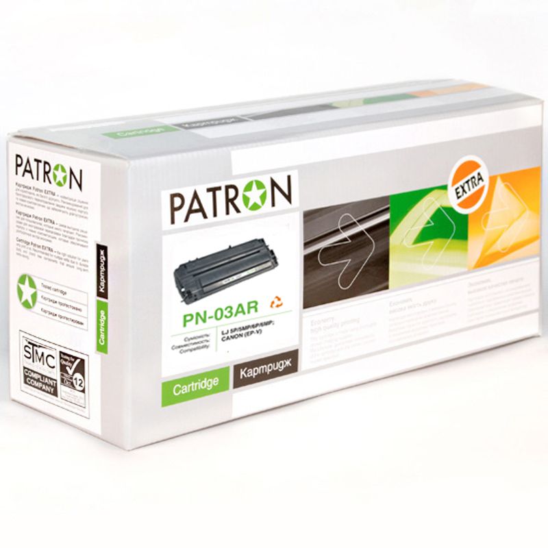 Картридж HP LJ C3903A (PN-03AR) PATRON Extra, лицензионный