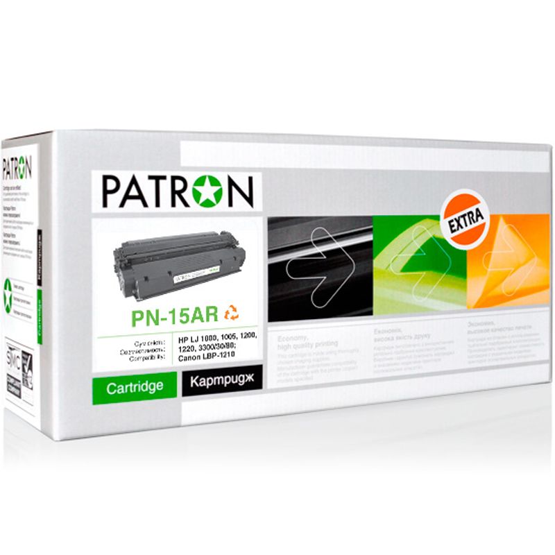 Картридж HP LJ C7115A (PN-15A) PATRON, лицензионный