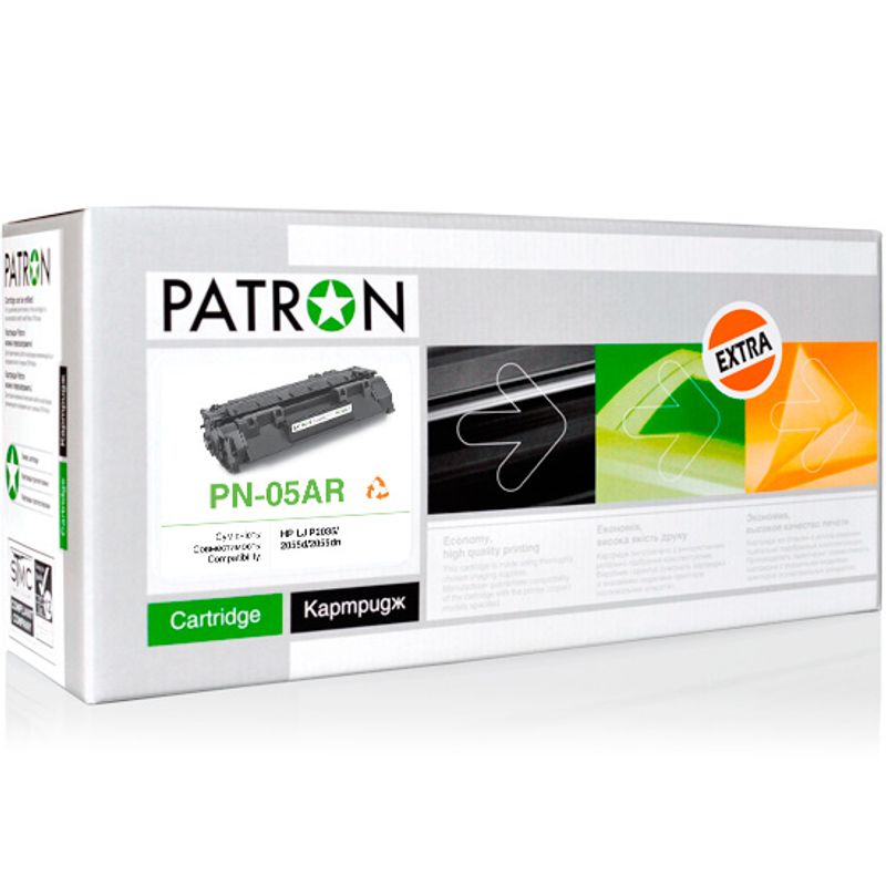 Картридж HP LJ CE505A (PN-05AR) PATRON Extra, лицензионный