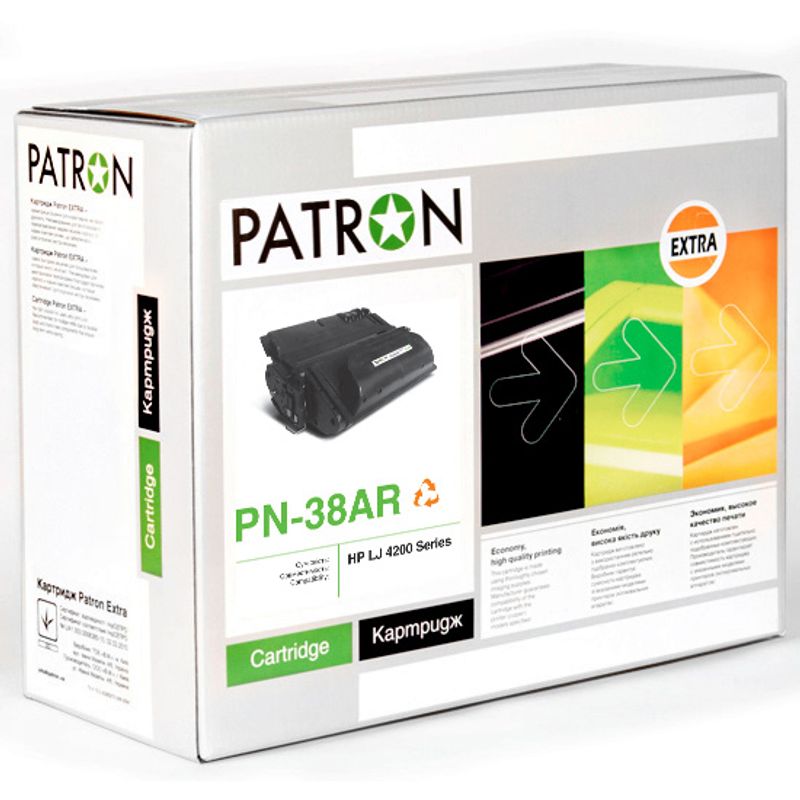 Картридж HP LJ Q1338A (PN-38AR) PATRON Extra, лицензионный