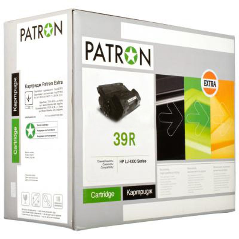 Картридж HP LJ Q1339A (PN-39AR) PATRON Extra, лицензионный