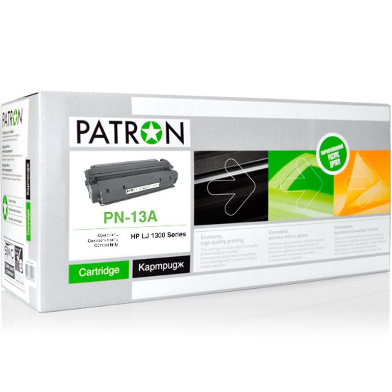 Картридж HP LJ Q2613A (PN-13A) PATRON, лицензионный