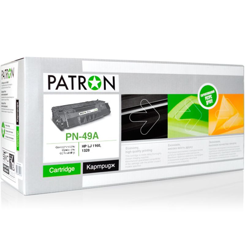 Картридж HP LJ Q5949A (PN-49A) PATRON, лицензионный