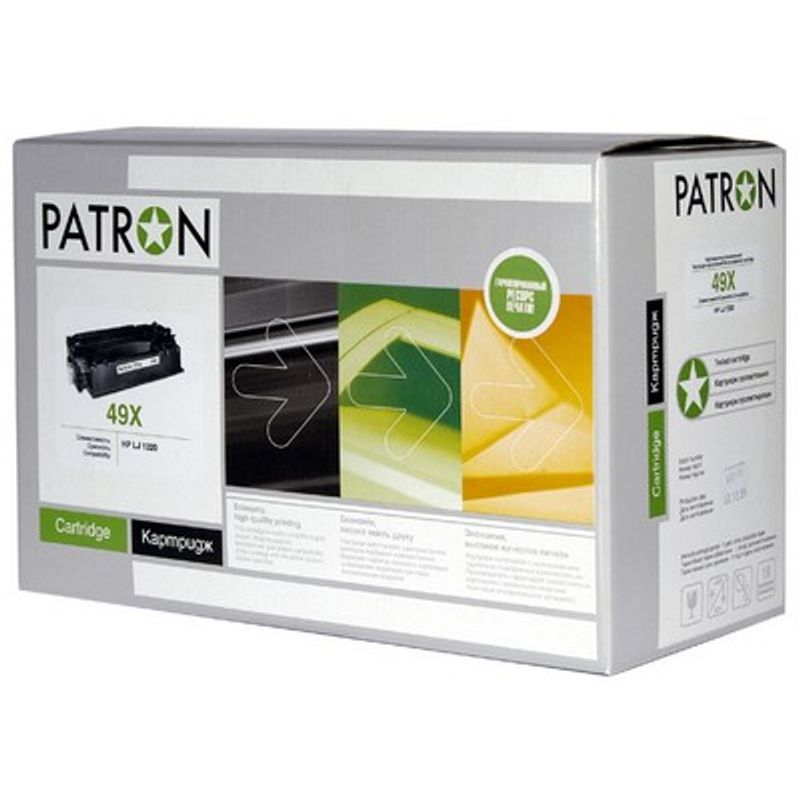 Картридж HP LJ Q5949X (PN-49X) PATRON, лицензионный
