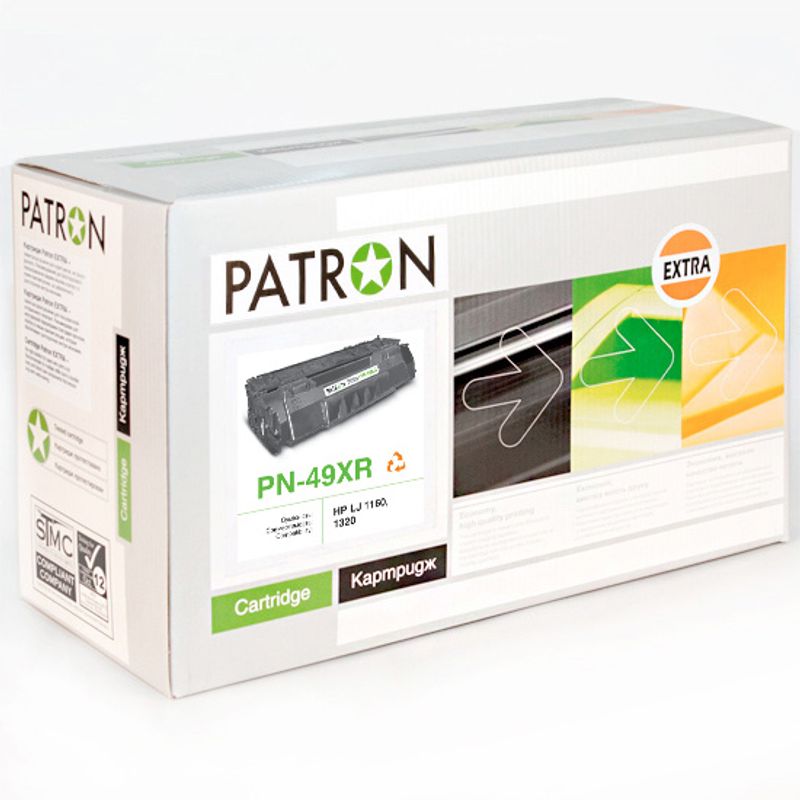 Картридж HP LJ Q5949X (PN-49XR) PATRON Extra, лицензионный