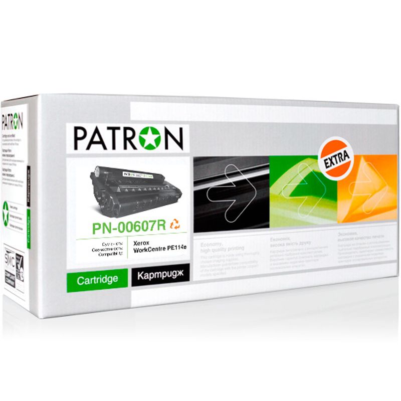 Картридж XEROX 013R00607 (PN-00607R) (WC PE114) PATRON Extra, лицензионный