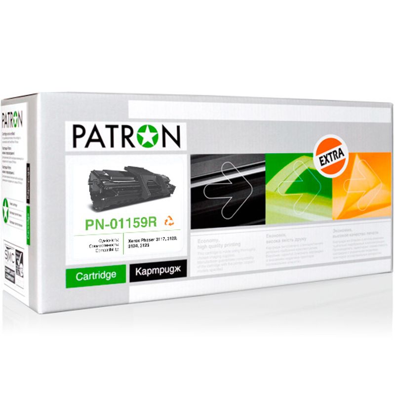 Картридж XEROX 106R01159 (PN-01159R) (Phaser 3117) PATRON Extra, лицензионный