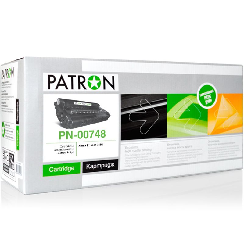 Картридж XEROX 109R00748 (PN-00748) (Phaser 3116) PATRON, лицензионный
