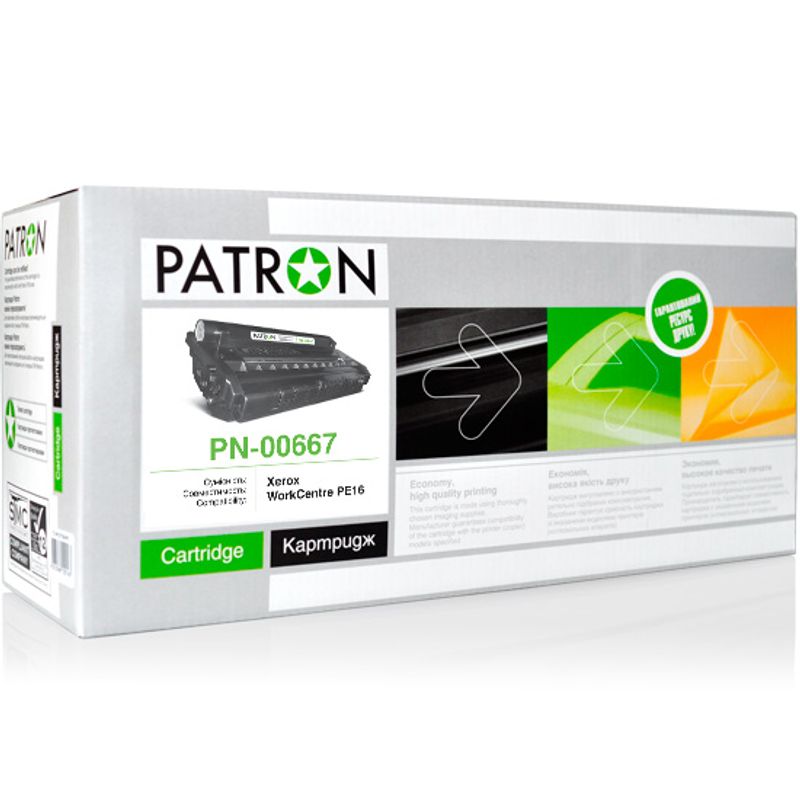Картридж XEROX 113R00667 (PN-00667) (WC PE16) PATRON, лицензионный
