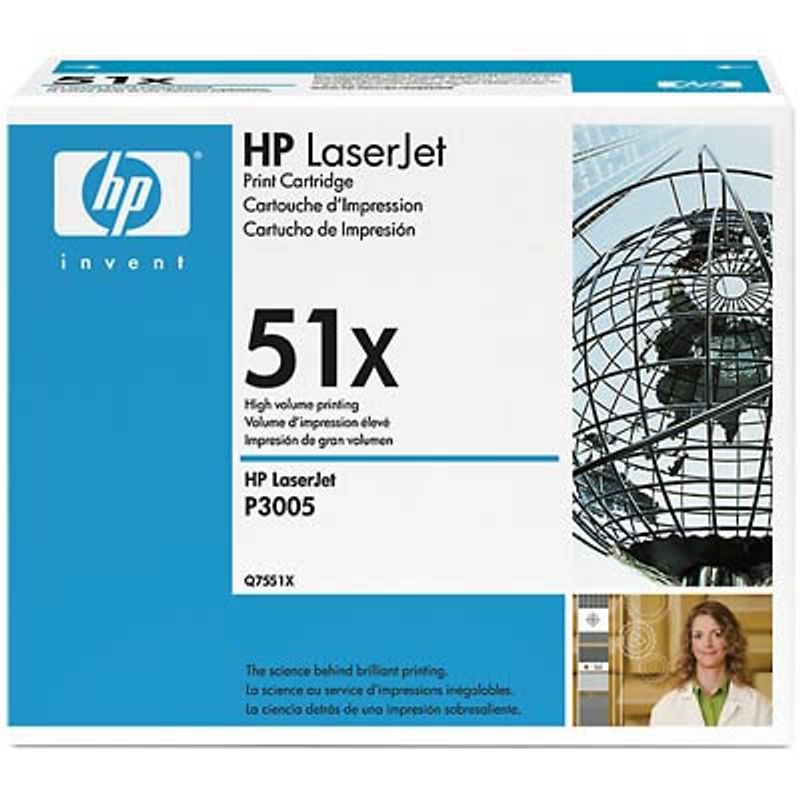 Картридж HP LJ Q7551X (P3005) (MAX), оригинальный