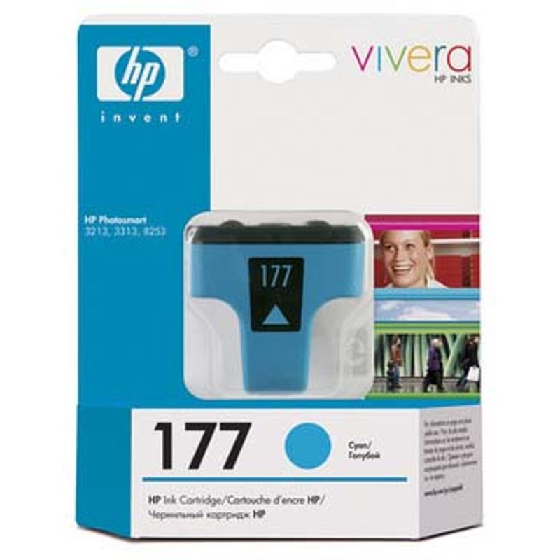 Картридж HP PS C8771HE (№177) CYAN, оригинальный