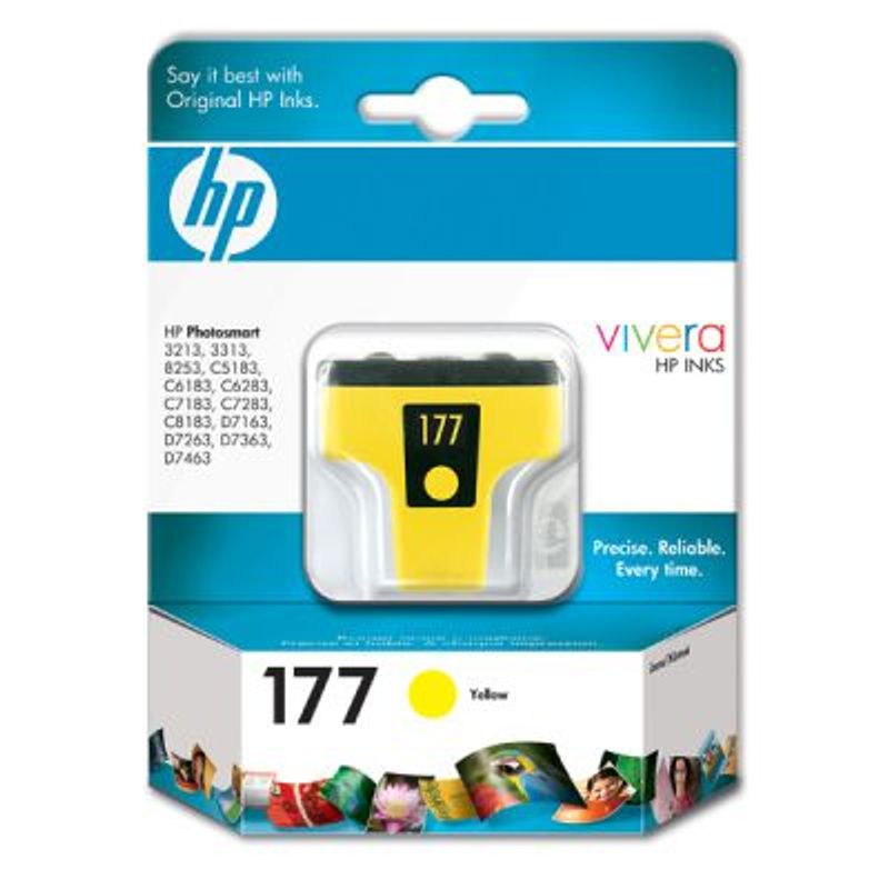 Картридж HP PS C8773HE (№177) YELLOW, оригинальный