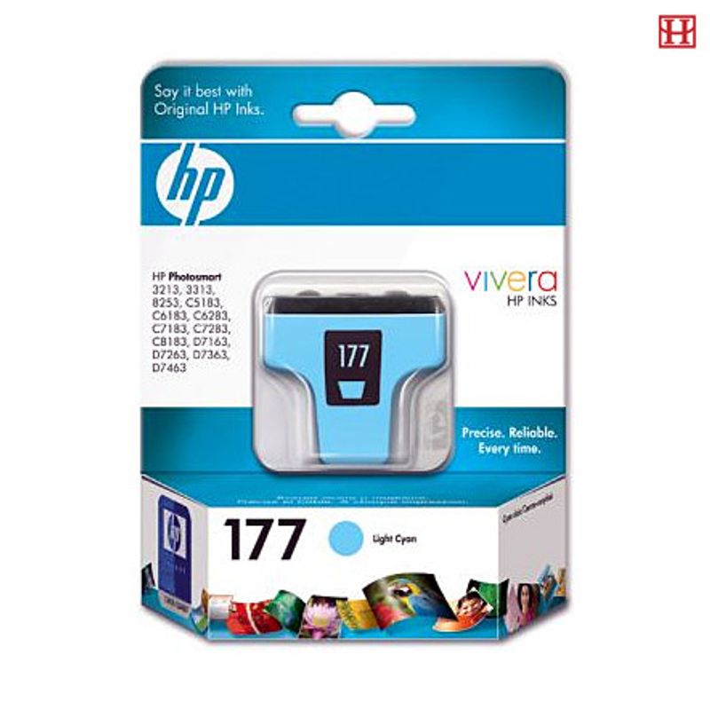 Картридж HP PS C8774HE (№177) LIGHT CYAN, оригинальный