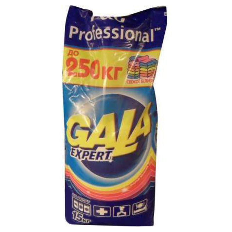 Порошок стиральный GALA автомат 15 кг для цветного